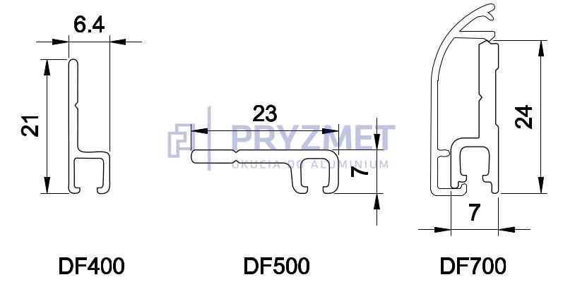 PROFIX DF700i_41 profil moc. L=3000m (Zdjęcie 2)
