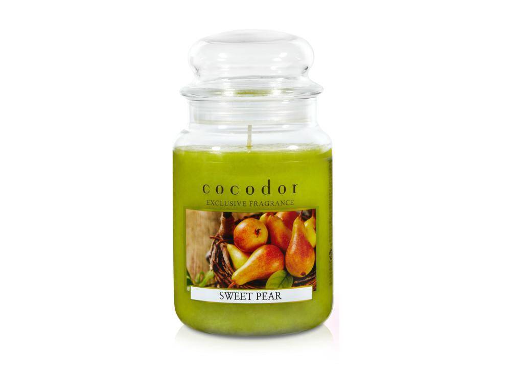 Świeca zapachowa 550g Sweet Pear PCA30435 Cocodor