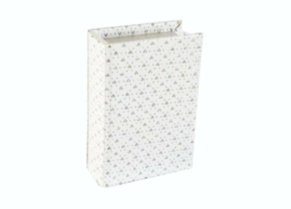 Pudełko książka 30x22x6,5 cm białe KU02-BS