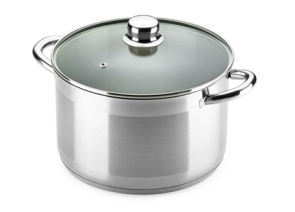 Garnek nierdzewny 20 cm z pokrywka 3,75 l. STAR 30020