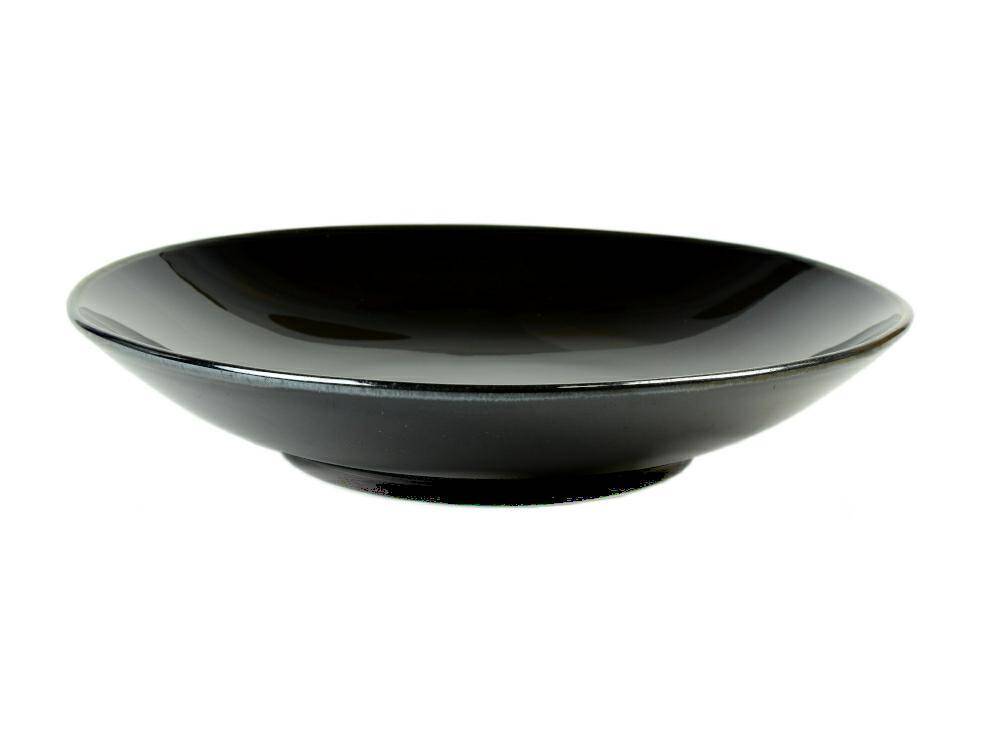 Talerz głęboki 22 cm Alumina COTTAGE BLACK 1104 Bogucice