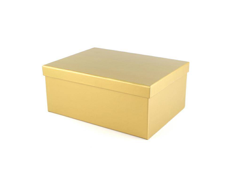 Pudełko kartonowe 26x19x11,5 cm CBP10_97F Złote