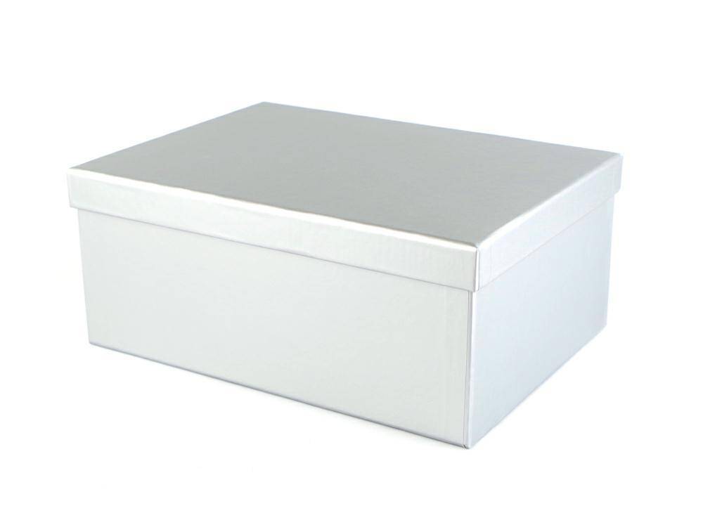 Pudełko kartonowe 37x28x16,5 cm CBP10_96A Srebrne