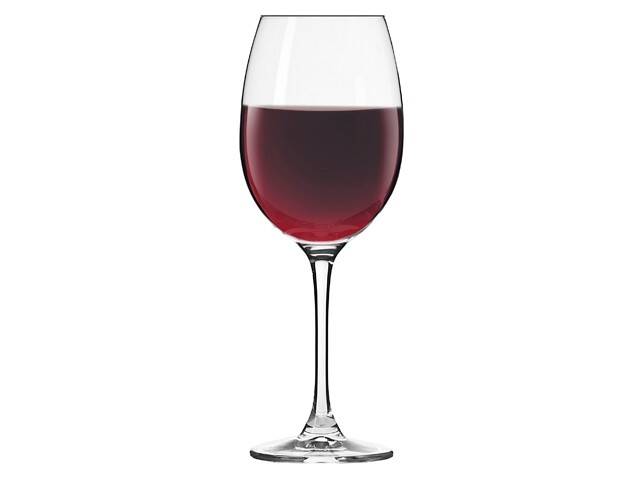 Kieliszki do wina czerwonego 360 ml 8281 ELITE komplet 6 sztuk Krosno Glass