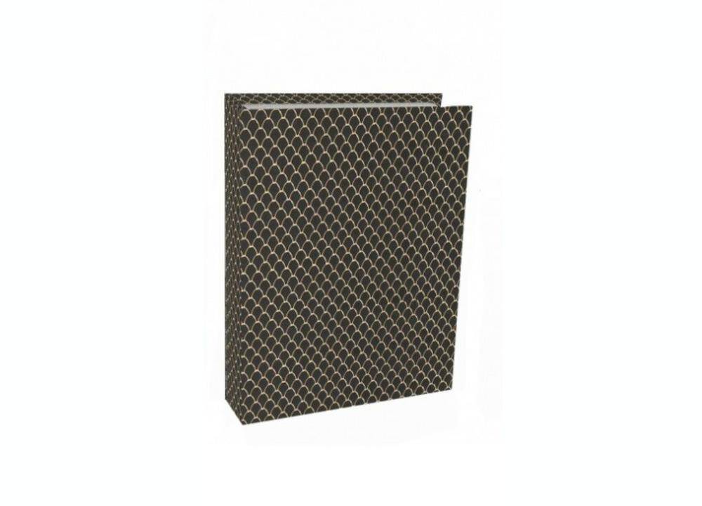 Pudełko książka 23x17x6 cm czarne KU02-CL