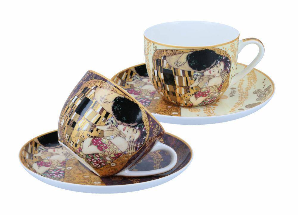 Filiżanki KLIMT Pocałunek komplet 2 szt. 532-7403