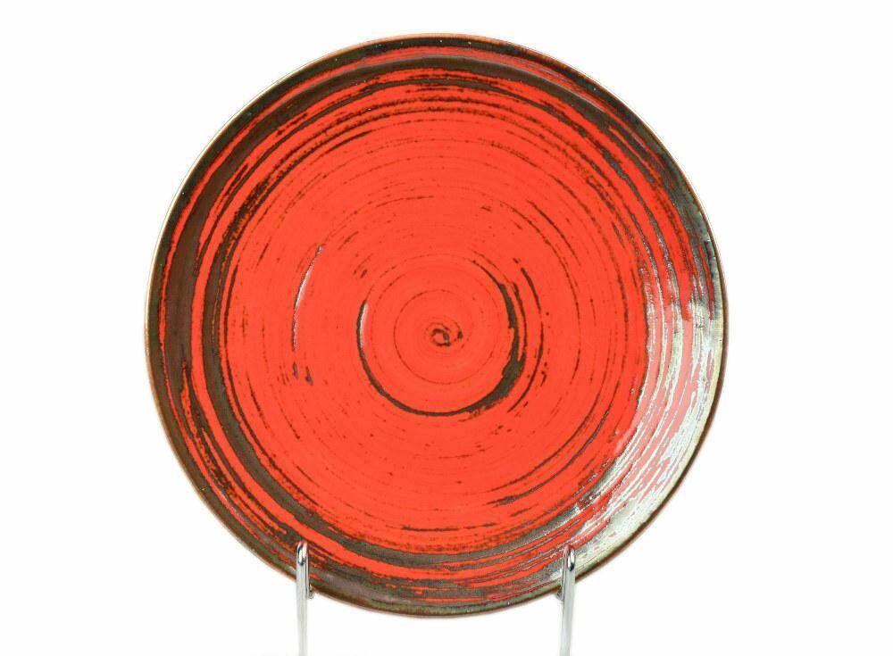 Talerz deserowy 22 cm Alumina Nostalgia RED 1105