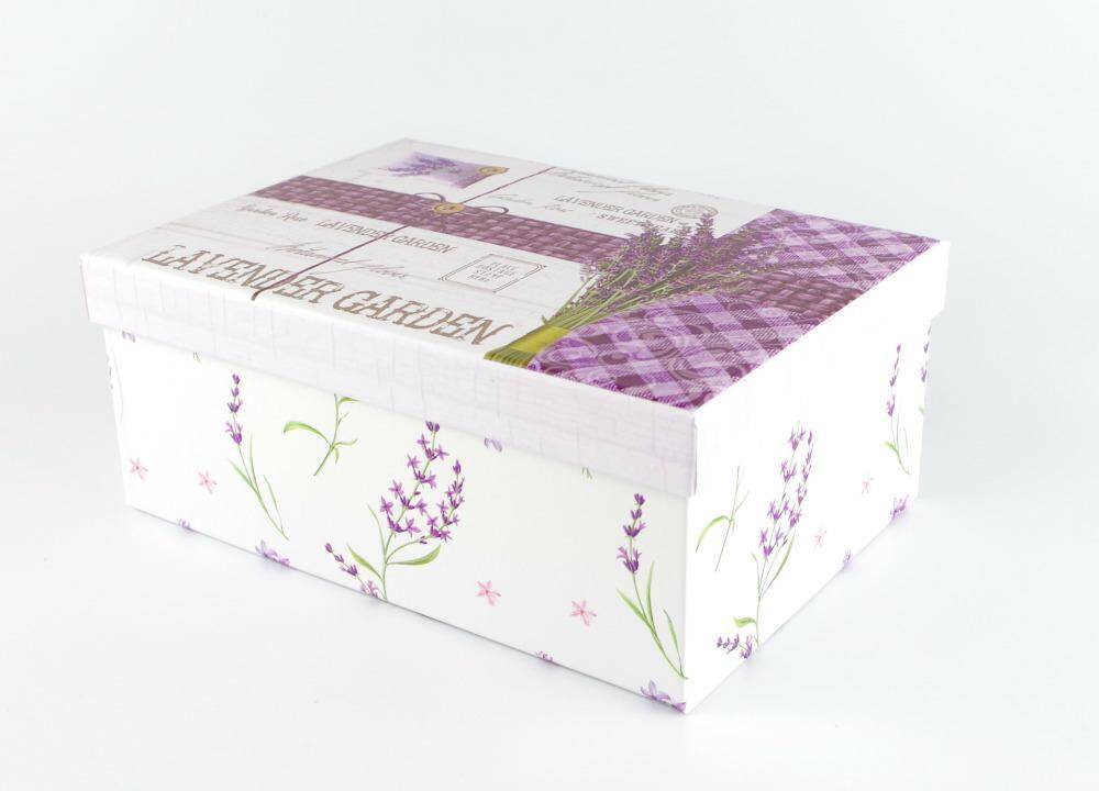 Pudełko kartonowe 32x25x14,5 cm CBP10_05C Lawenda