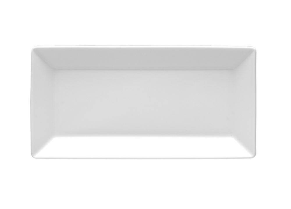 Półmisek prostokątny 22 x 11 cm CLASSIC Biały Lubiana