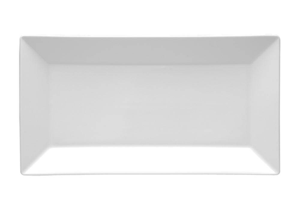 Półmisek prostokątny 33x18 cm CLASSIC Biały Lubiana