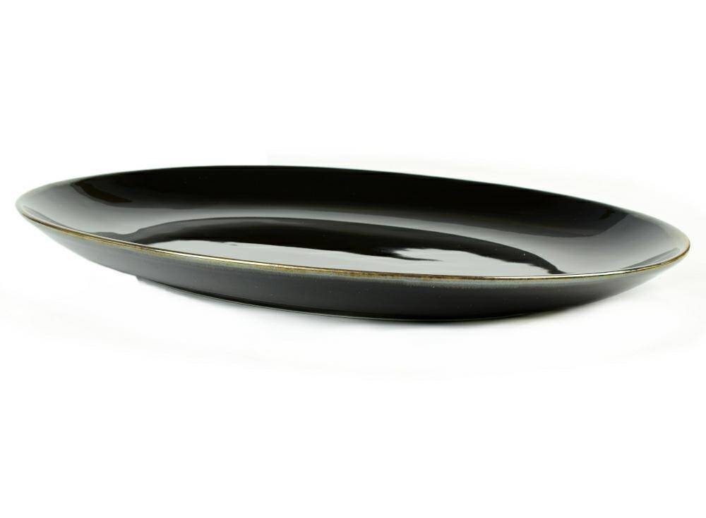 Półmisek owalny 31 cm Alumina COTTAGE BLACK 1104 Bogucice