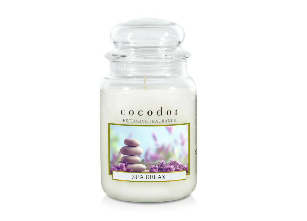 Świeca zapachowa 550g Spa Relax PCA30434 Cocodor