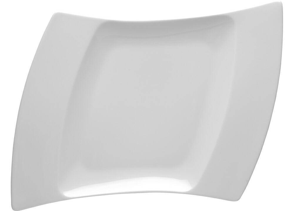 Talerz płytki 31 cm WING Biały Lubiana