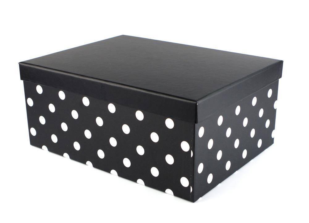 Pudełko kartonowe 32x25x14,5 cm CBP10_87C Kropki