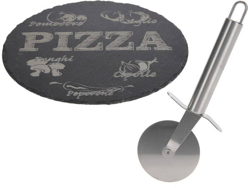 Deska do pizzy 30 cm + nóż 170423590