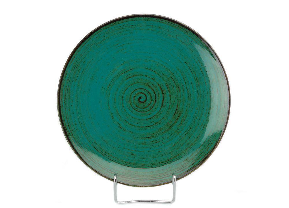 Talerz płytki 27,5 cm Alumina Nostalgia Emerald 0992