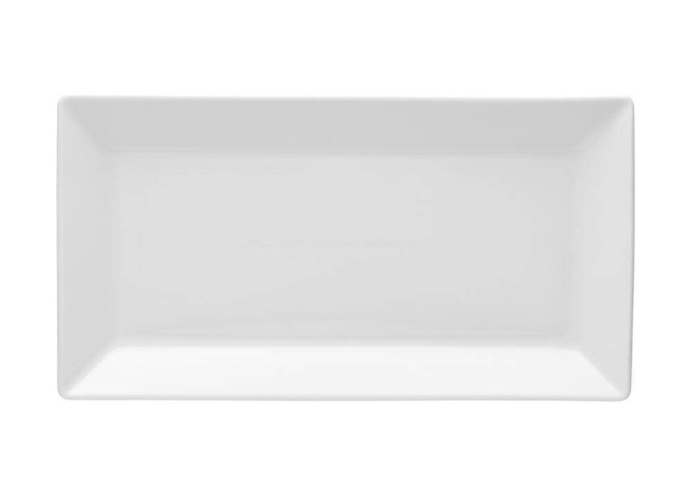 Półmisek prostokątny  28,5 x 15,5 cm CLASSIC Biały Lubiana