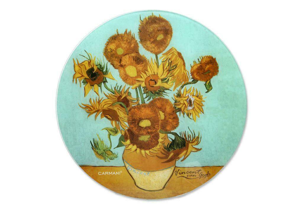 Deska szklana V van Gogh Słoneczniki 195-2023 Carmani