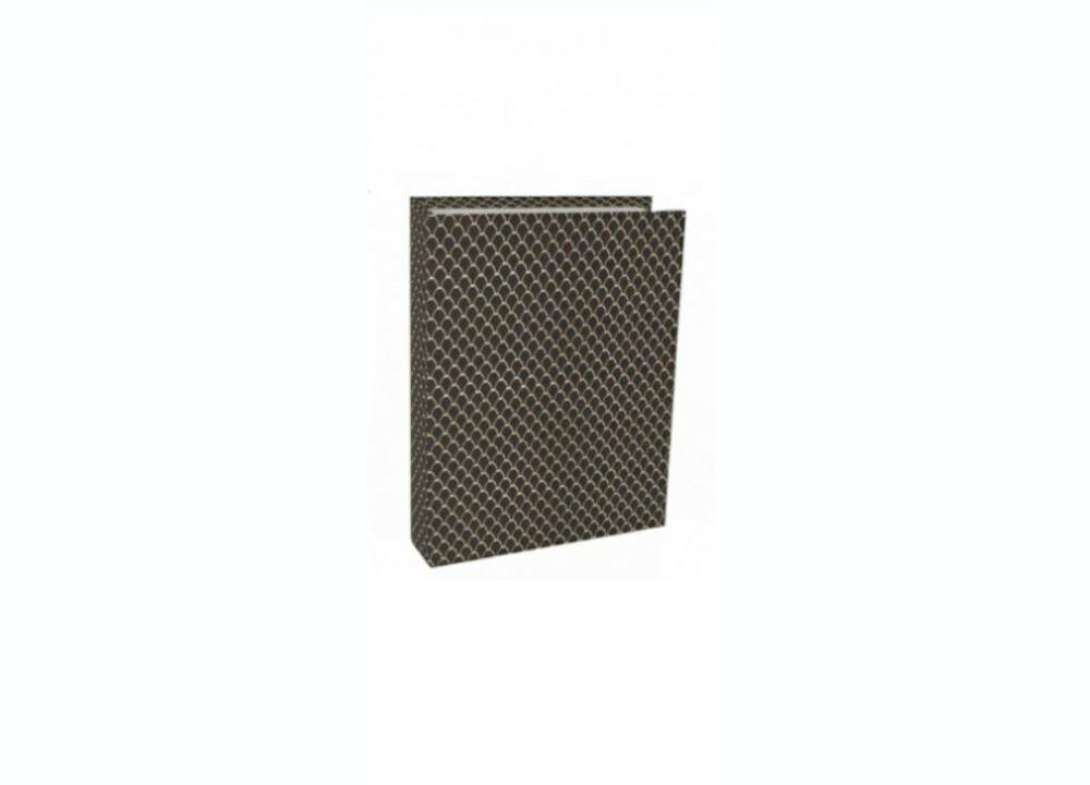 Pudełko książka 16x11x4,5 cm czarne KU02-CL
