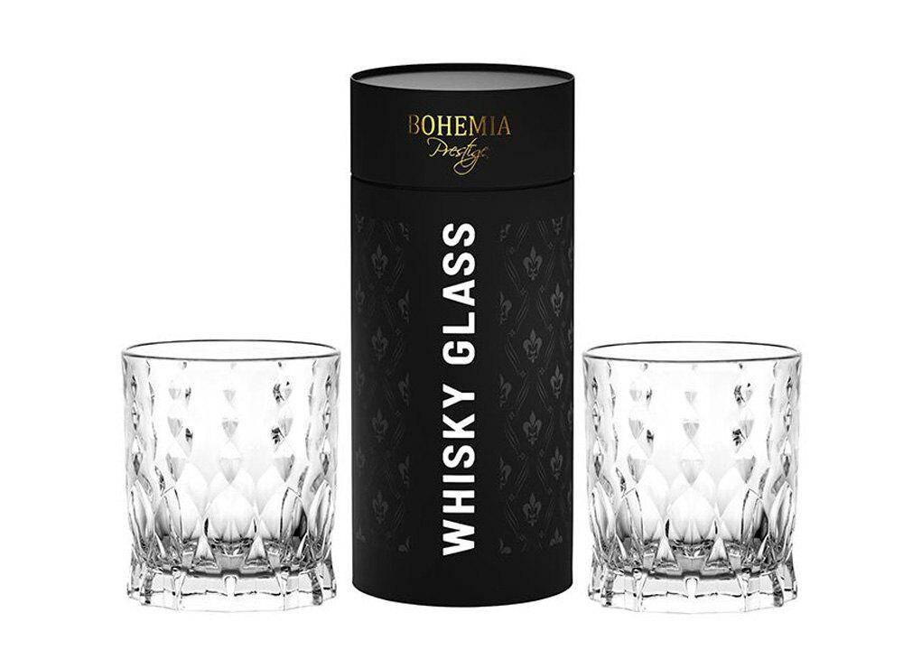 Szklanki do whisky 300 ml 2 sztuki  PRESTIGE CONTE Bohemia