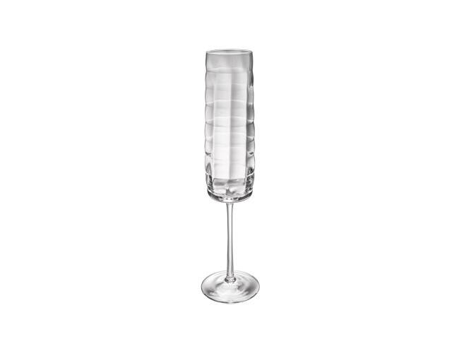 Kieliszki do szampana 220 ml A776 KRATA komplet 2 sztuk Krosno Glass