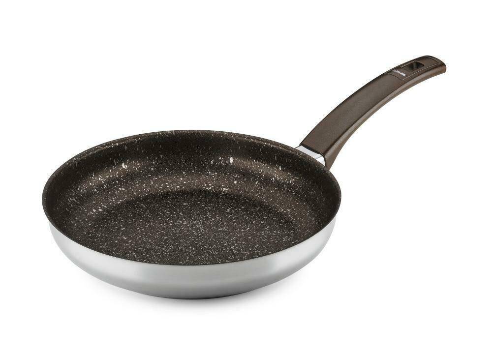 Patelnia nierdzewna 22 cm EFFICACE powłoka nieprzywieralna