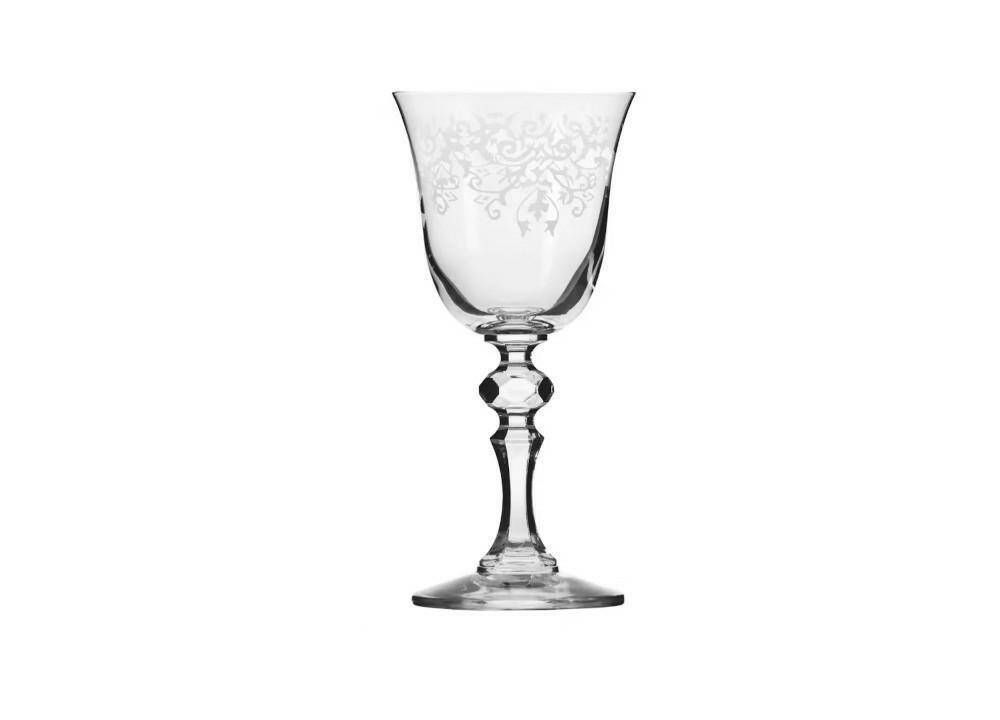 Kieliszki do wina białego 180 ml 6030 KRISTA DECO komplet 6 sztuk Krosno Glass