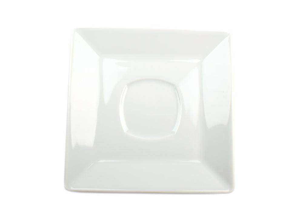 Spodek, talerzyk 14,8 cm CLASSIC Biały Lubiana