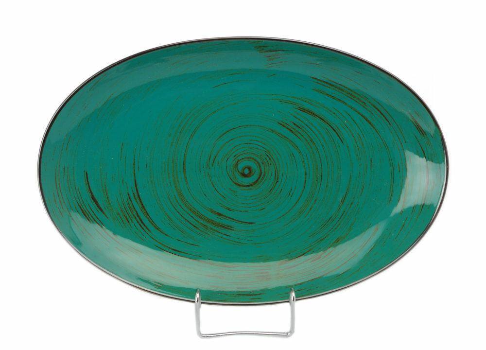 Półmisek owalny 31 cm Alumina Nostalgia Emerald 0992