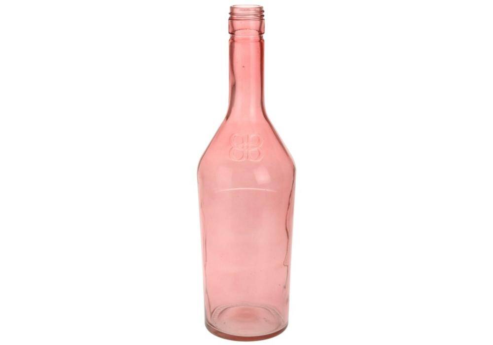 Butelka ozdobna 13X44 cm DP2011150 Róż