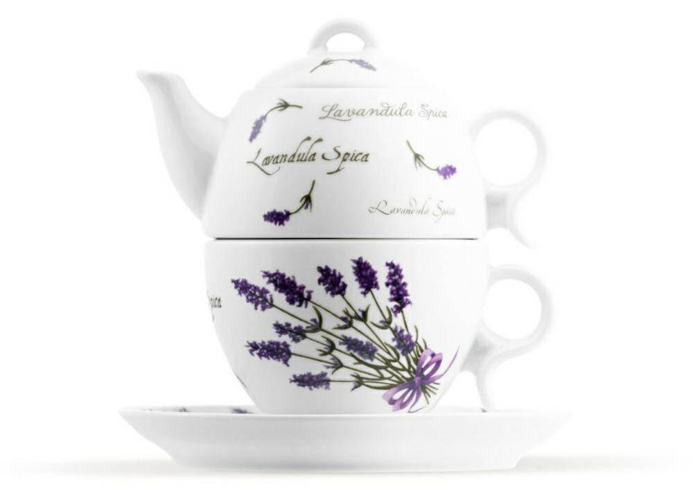 Zestaw do herbaty Tea for one BOLA 2 5979 LAWENDA Lubiana