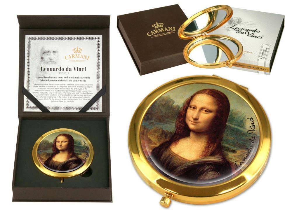 Lusterko Leonardo da Vinci, Gioconda 181-1201