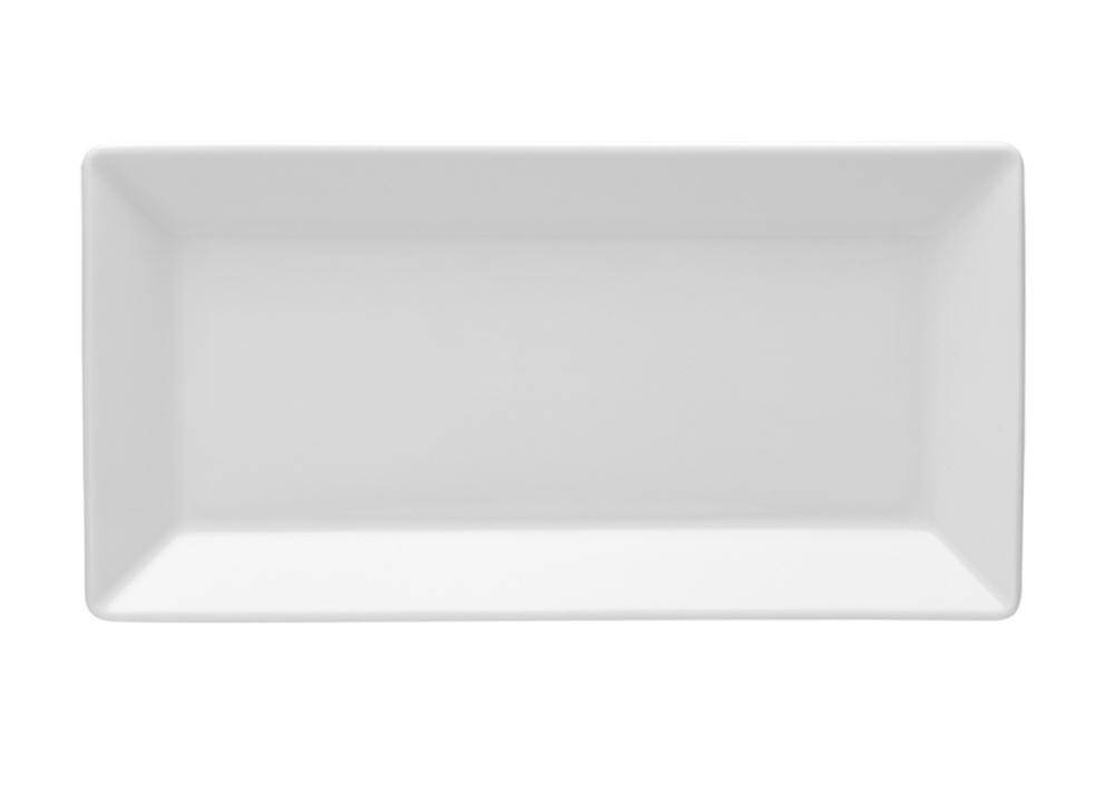 Półmisek prostokątny 23,5 x 12 cm CLASSIC Biały Lubiana