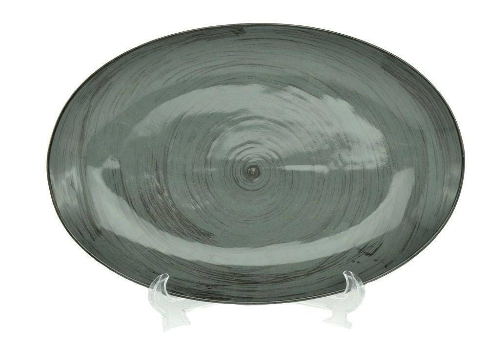 Półmisek owalny 31 cm Alumina Nostalgia Onyx 0993