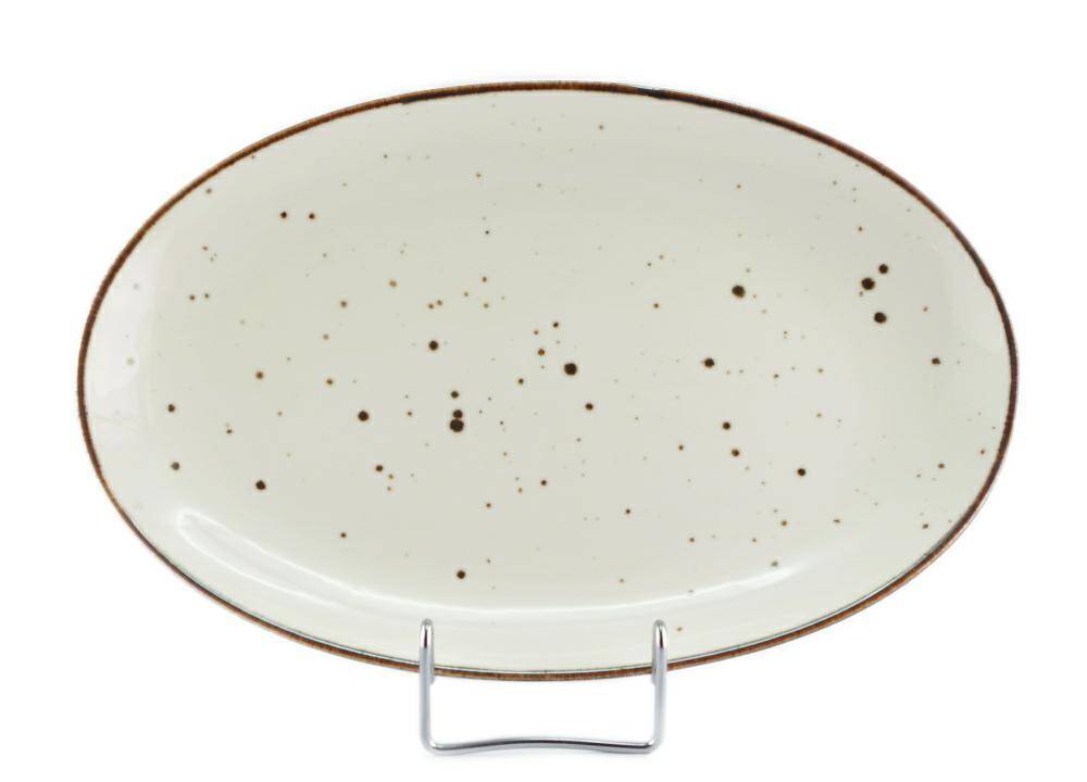 Półmisek owalny 31 cm COTTAGE CREAM Alumina 0988 Bogucice