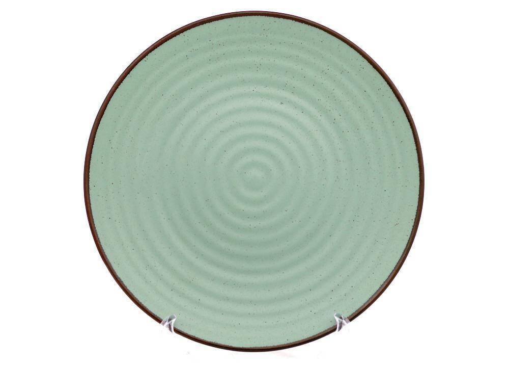 Talerz płytki obiadowy 28 cm Alumina Circus Green 1115 Bogucice