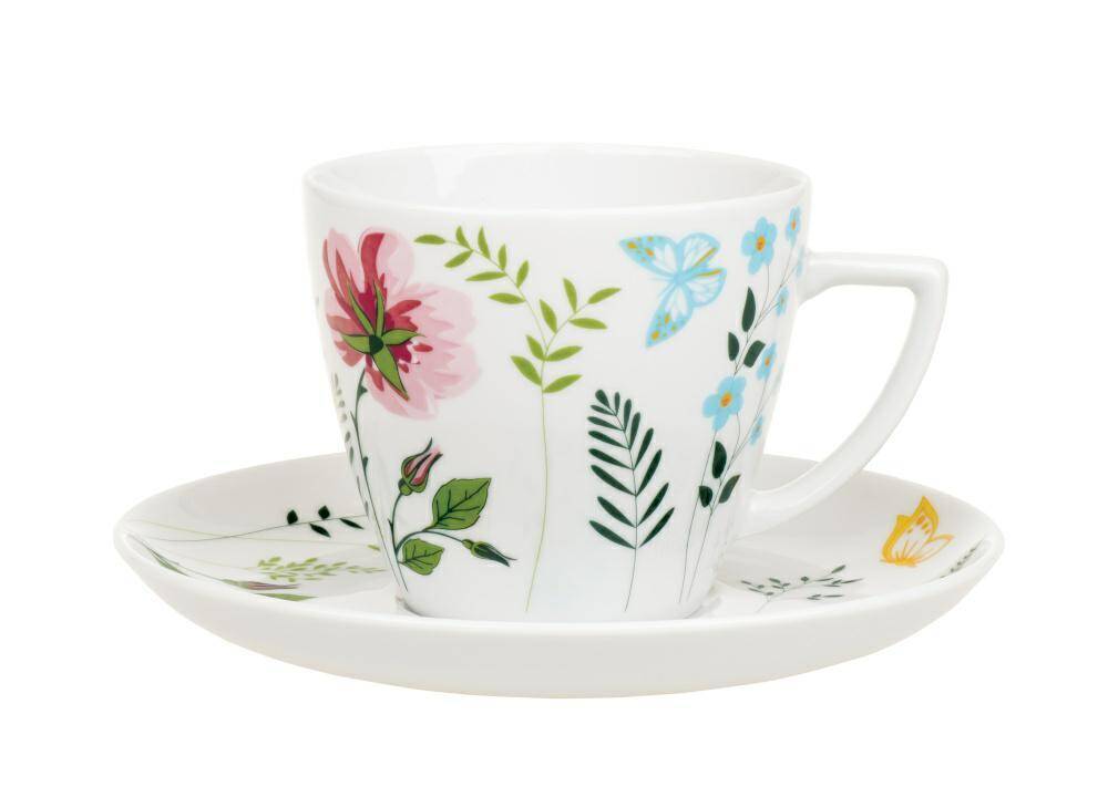 Filiżanka 350 ml ze spodkiem 17,5 cm Beata/Dorota 6778 Wspomnienie Lata Lubiana