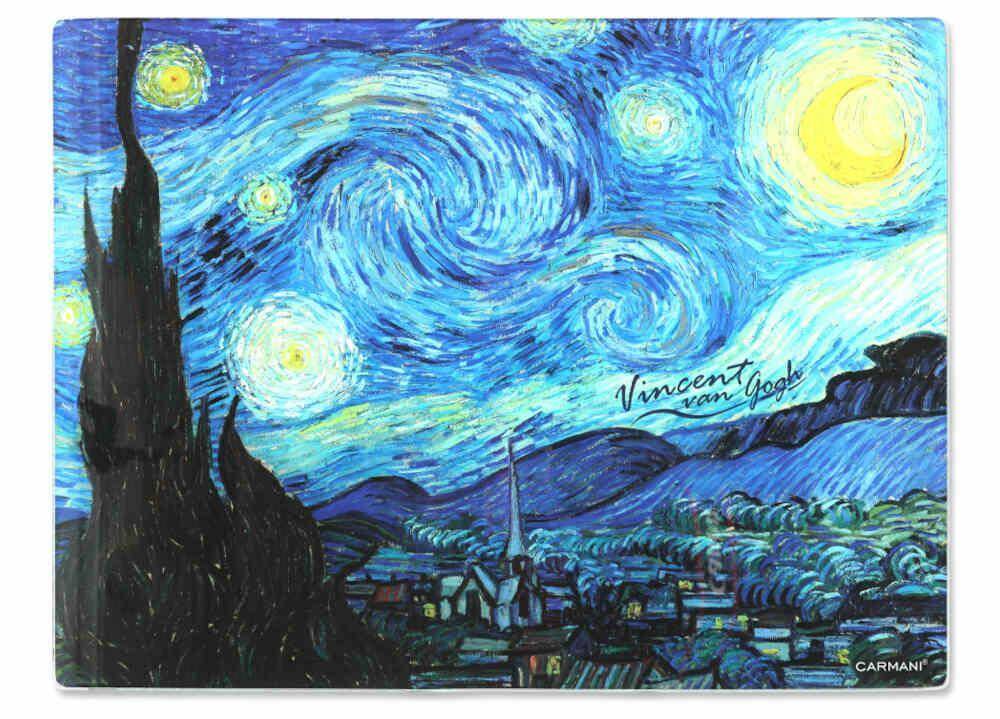 Deska szklana V van Gogh Gwieździsta Noc 195-2024
