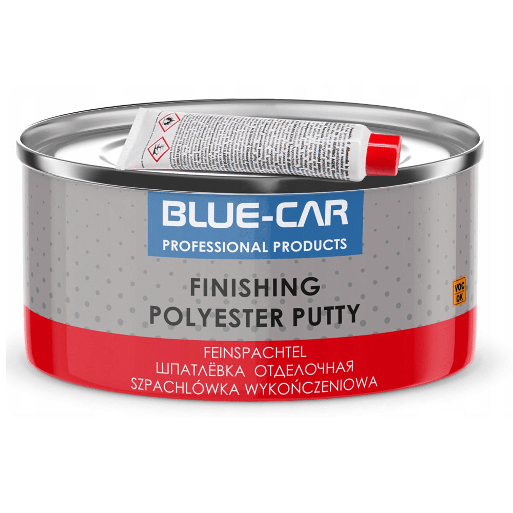 BLUE-CAR FINISH POLYESTER PUTTY SZPACHLA WYKOŃCZENIOWA 1,8KG