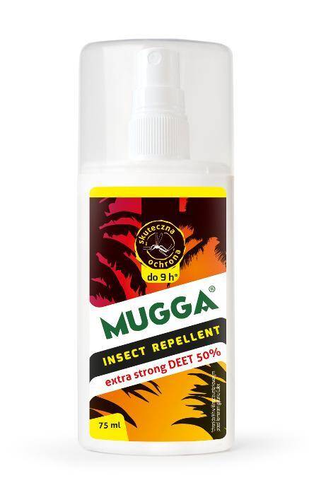 Mugga 75 ml repelent na komary DEET 50%