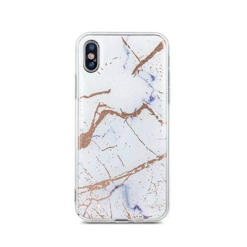 ETUI MARMUR IPHONE X / XS BIAŁY