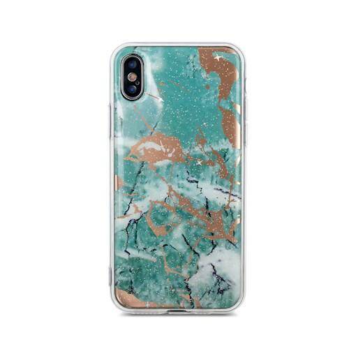 ETUI MARMUR IPHONE X / XS ZIELONY