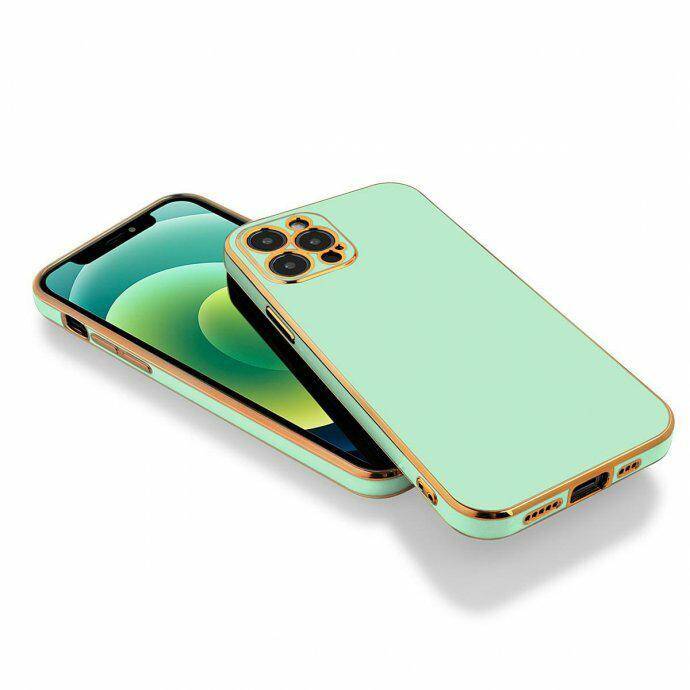 ETUI GLAMOUR IPHONE 13 PRO MIĘTOWY