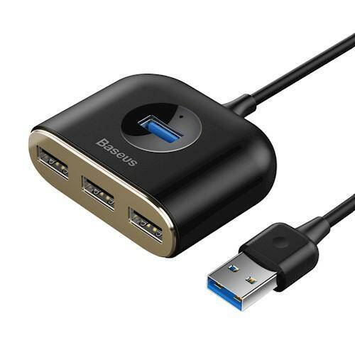 BASEUS ADAPTER HUB SQUARE USB 3.0 DO 4X