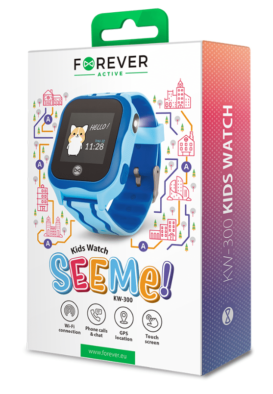 ZEGAREK GPS WIFI KIDS FOREVER KW-300 NIE