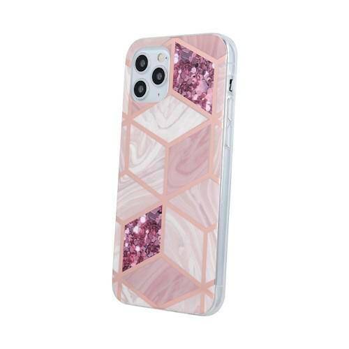 ETUI MARMUR IPHONE X / XS RÓŻOWA