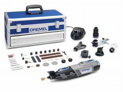 DREMEL® 8220 Akumulatorowe narzędzie wielofunkcyjne Li-ion 12V + 2x2Ah + 65 akcesorii