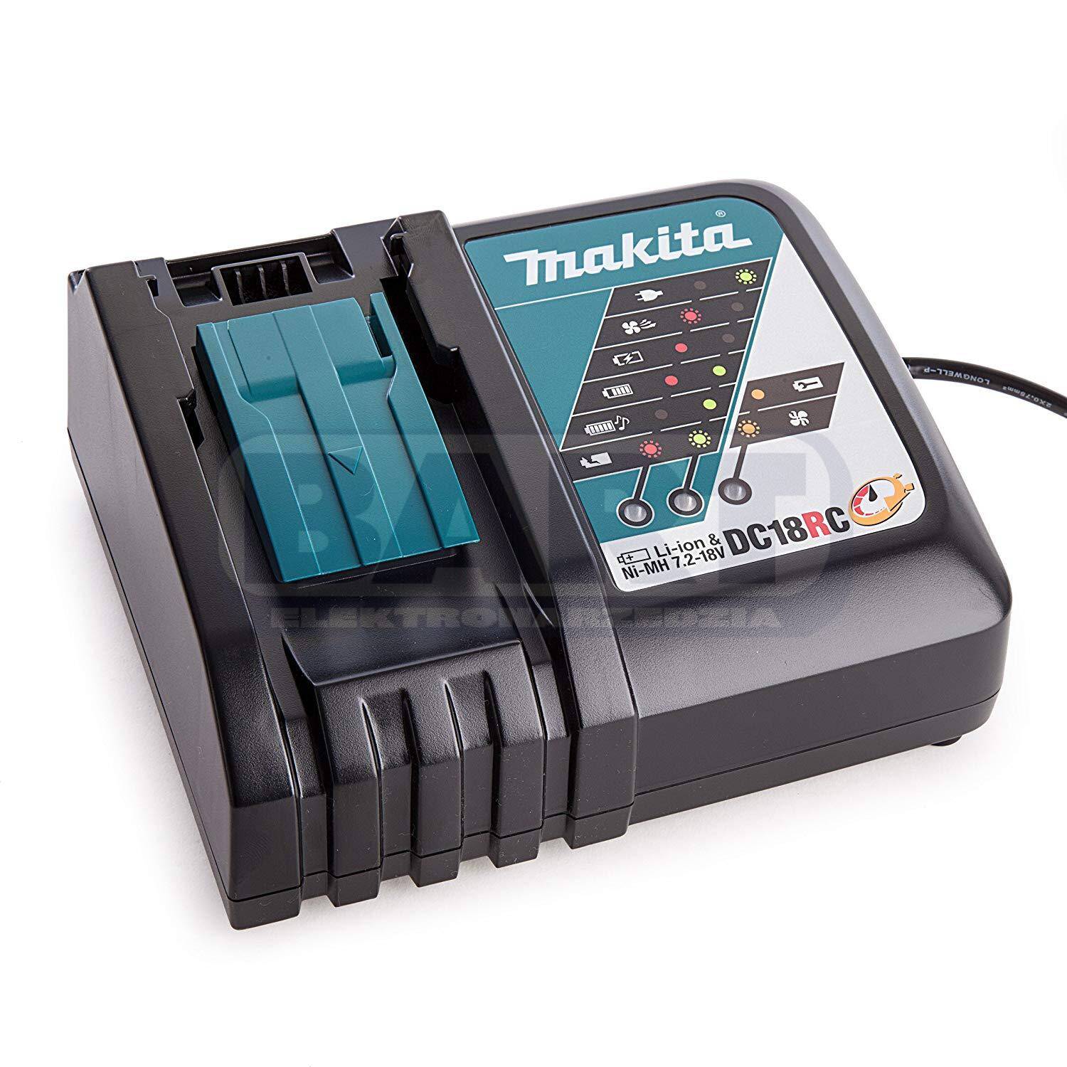 MAKITA Ładowarka DC18RC 14,4V - 18V Li-ion 195584-2