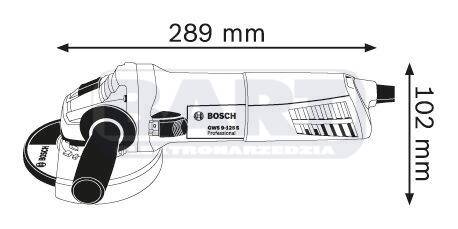 Bosch szlifierka kątowa z regulacją obrotów GWS 9-125S (Photo 2)