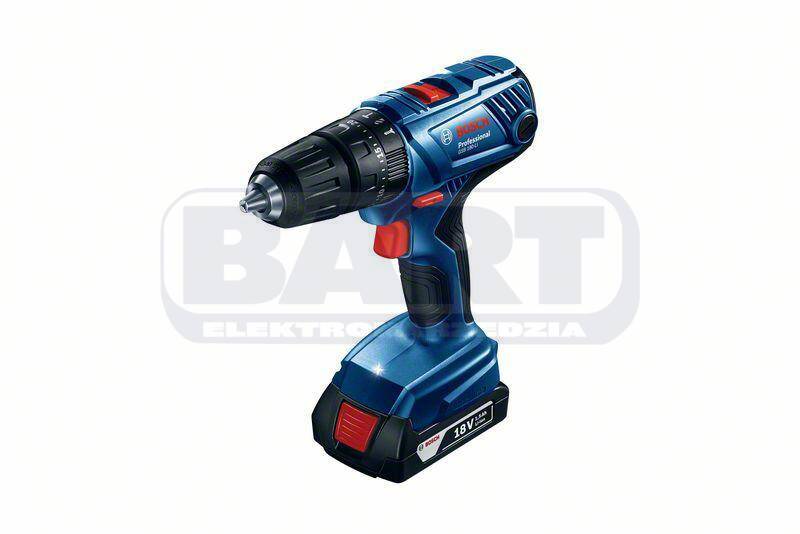 BOSCH Akumulatorowa wiertarko-wkrętarka udarowa GSB 180-LI Professional